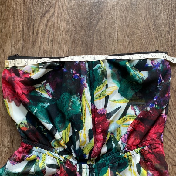 EUC Floral Strapless Dress by RACHEL Rachel Roy - Picture 10 of 12